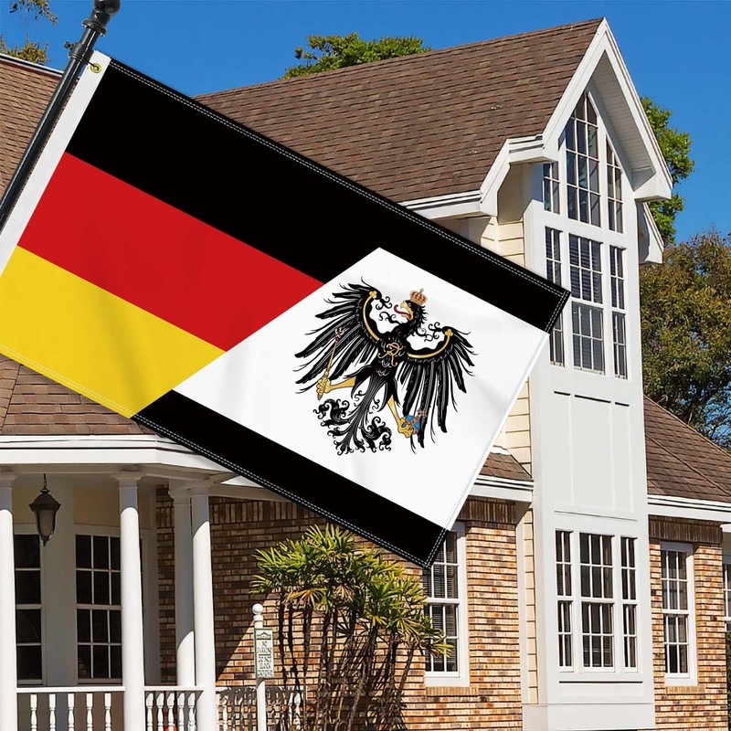 Large 90 x 150 cm Germany Prussia Flag, Large 150D