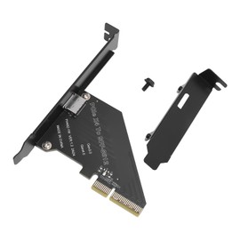 PCIe 4.0 X4 to Oculink SFF-8612 Adapter Card, SFF-8611 External Graphics Card for NVMe SSD GPU EGPU, Plug and Play