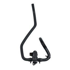 Heater Control Valve Inlet Hose Stainless Steel Black NPT Compatible with 2006-2010 Nissan Infiniti QX56 5.6L 2004-2015 Nissan Armada Replaces 92400-ZW10A 92400-ZW00A 92400-ZC300