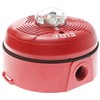 System Sensor PC2RK Ceiling-Mount Outdoor Horn Strobe W/Backbox, 12/24V, Red