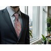 S&W SHLAX&WING Men's Necktie, Assorted Stripes, Plain, Dots, 57.9 inches