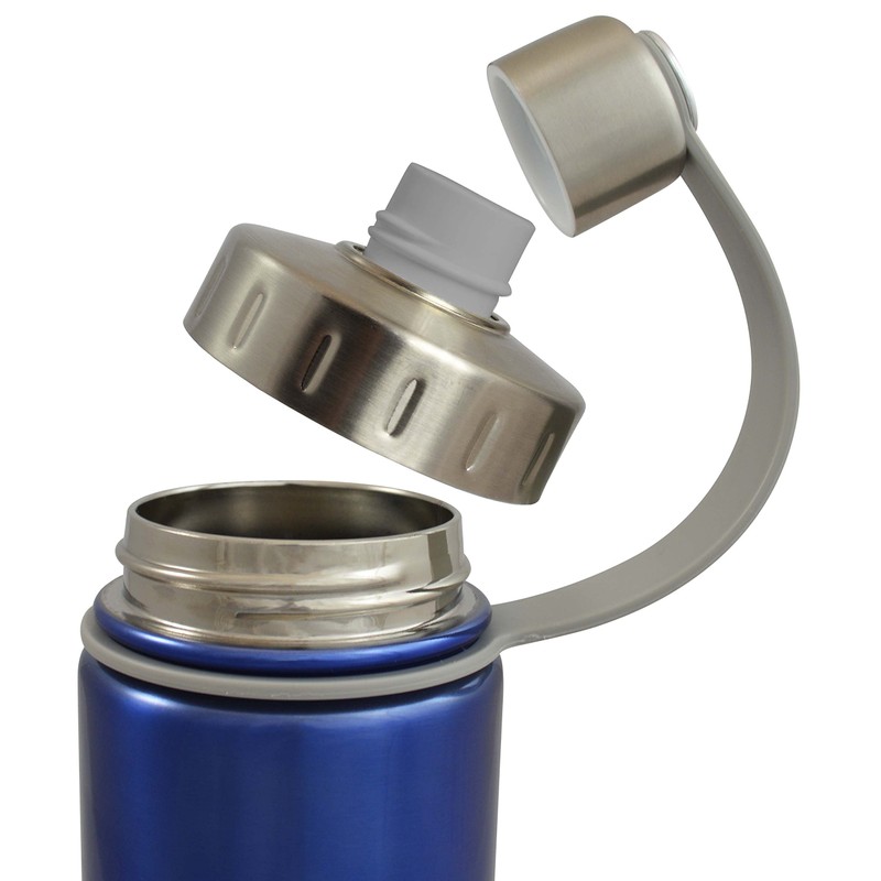 EcoVessel 's Boulder Tri Max Vacuum Insulated Stainless Steel Water