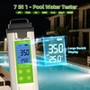 7 in 1 Pool Salt Tester, Digital Salinity & pH