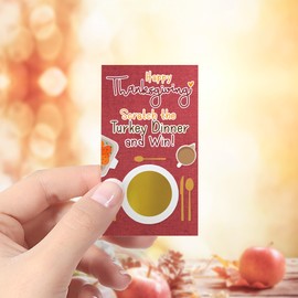 DISTINCTIVS Thanksgiving Party Game Cards – 30 Player Scratch Off Cards – Fall Turkey Dinner Themed Friendsgiving or Family Gathering Party Activity and Icebreaker