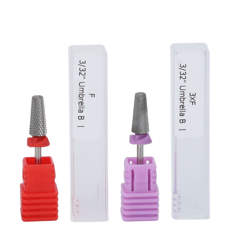 4pcs Nail Drill Bits Tungsten Carbide Acrylic Nails Gel Polish