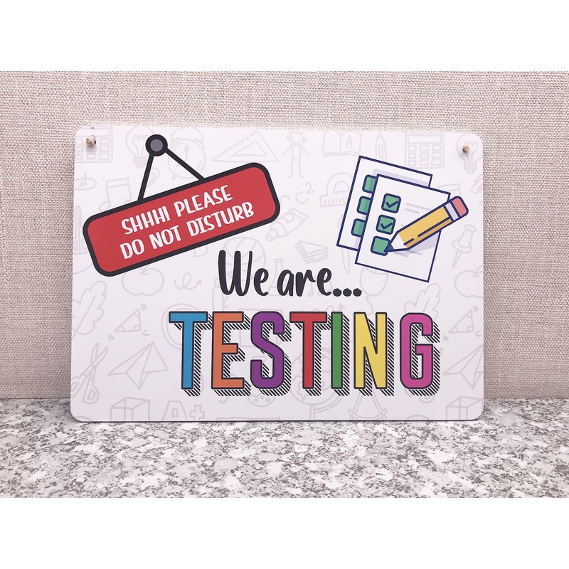 We Are Testing, Test In Progress, Please Do Not Disturb