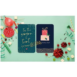 Assorted Festive Money Envelopes - Cash Holders - Festive Characters - Kids/Boys/Girls - Santa, Penguin, Elf & Snowman Design (8 Pack)