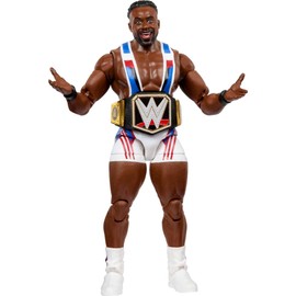 Mattel WWE Big E Elite Collection Action Figure, Deluxe Articulation & Life-like Detail with Iconic Accessories, 6-inch