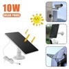 BAFOVY Cargador de Panel Solar de 10 W para Electrodomésticos,