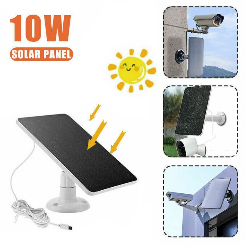 BAFOVY Cargador de Panel Solar de 10 W para Electrodomésticos,