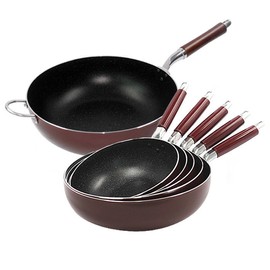 Woosung silver antibacterial stone coated court fan (20cm~34cm), 26cm / 우성 은항균 돌코팅 궁중팬 (20cm~34cm), 26cm