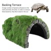 Reptile Rock Hide Cave Basking Terrace Tortoise Hideout Rock for