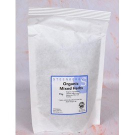 Steenbergs Organic Mixed Herbs 75g Refill Baby Bulk Pouch