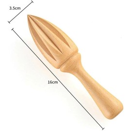 Wooden Citrus Juicer - Handheld Manual Lemon/Orange Reamer | Portable Fruit Squeezer Tool for Home, Cafe and Bar, Kitchen Utensils, Bartender Accessories, Manual Juicers