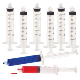 Baker Ross FN274 Syringes Set - 8 Pack Syringes for Crafts, Paints, Glue and Ink
