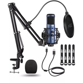 Unbranded USB Microphone for Computer NLL Studio Podcast Condenser Microphone