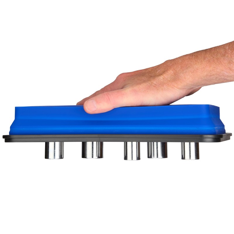 Collapsible Magnetic Parts Tray Set - 3 Different Size Tool