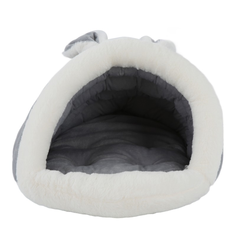 Rabbit Ears Cat and Dog Kennel Machine Washable Semi Enclosed