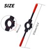 Mairuker Die Handle Round Die Stock Handle Wrench with Knurled