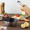 遠藤商事 業務用 ムラノ インダクション テフロンセレクトテーパーパン 16cm IH対応 18-8ステンレス/内面テフロン加工 ATC4601
