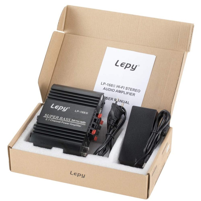 Deep Bass LEPY LP-168S 40W x 2 Mini Amplifier Hi-Fi
