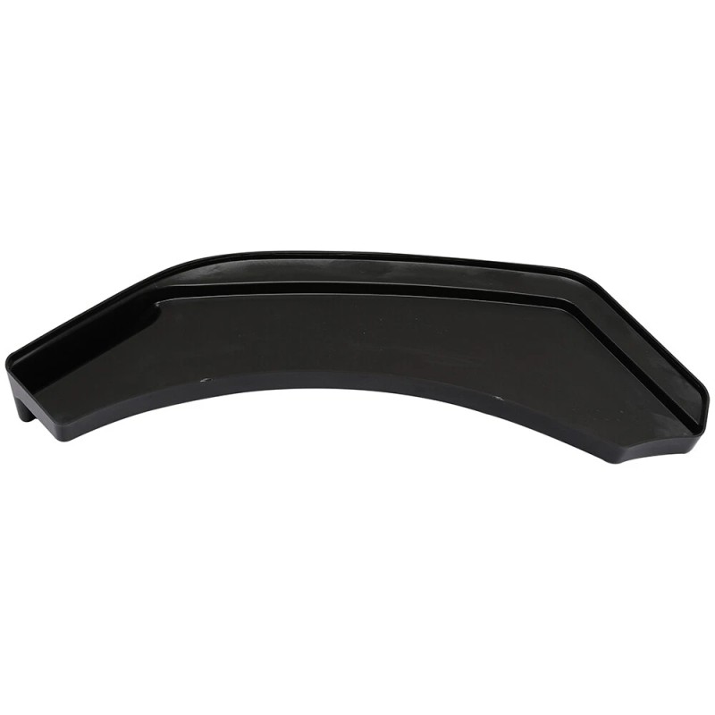 KEEPDSGN For Nissan LEAF Hatchback Gloss Black Front Bumper Lip