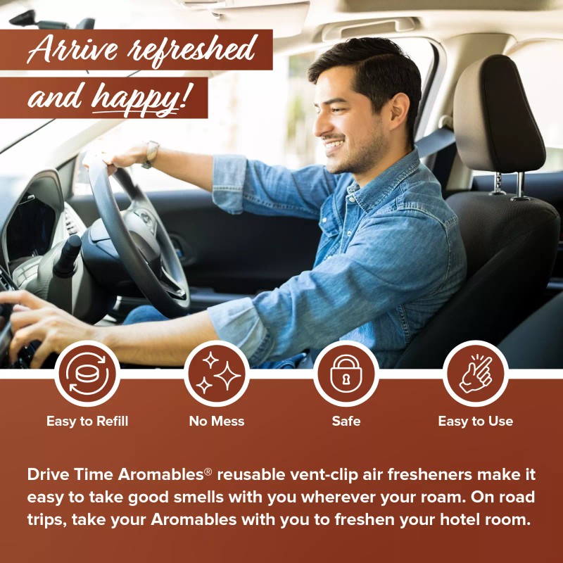 DriveTime Aromables Ebony Forest™ Car Air Freshener
