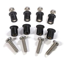 Stainless Grille Hardware Kit for Freightliner FL60, FL70, FL80 Grill