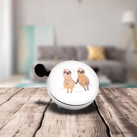 Mr. & Mrs. Panda XL Bicycle Bell Sloth Couple Gift Bicycle Bell, Motif, Love, Favourite Animal, Slowness, Sloth Love, Sloth
