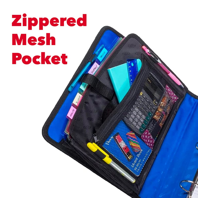 Case-it The Open Tab Velcro Opening Binder - 2 Inch