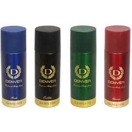 Denver Caliber, Hamilton, Honour & Pride Deo Pack Of 4