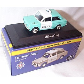 atlas editions best of british police hillman imp kent police car 1.43 scale diecast model