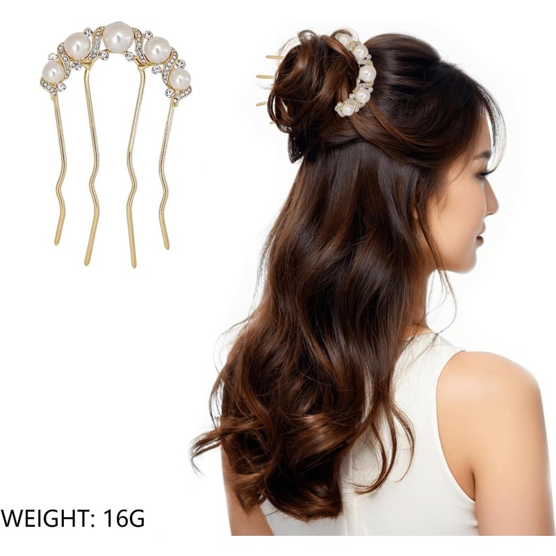 3 Piezas pasadores para cabello mujer