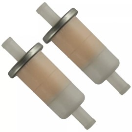 Caltric 2X Fuel Filter For Honda GL1500Se Gold Wing Se 1990-1991 1994-2000