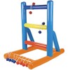 The Dreidel Company Inflatable Ladder Ball Game, 7 Piece Set,