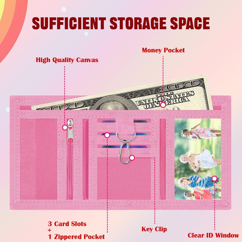 Video Game Neck Pouch Children, Game Children Triple Folded Purse,