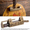 Garosa Padlock Chinese Vintage Mini Antique Retro Style Magpie Flowers