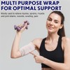Elastic Bandage Wrap with Self-Closure, 3 Pcs(1x2”, 1x3", 1x4") Compression