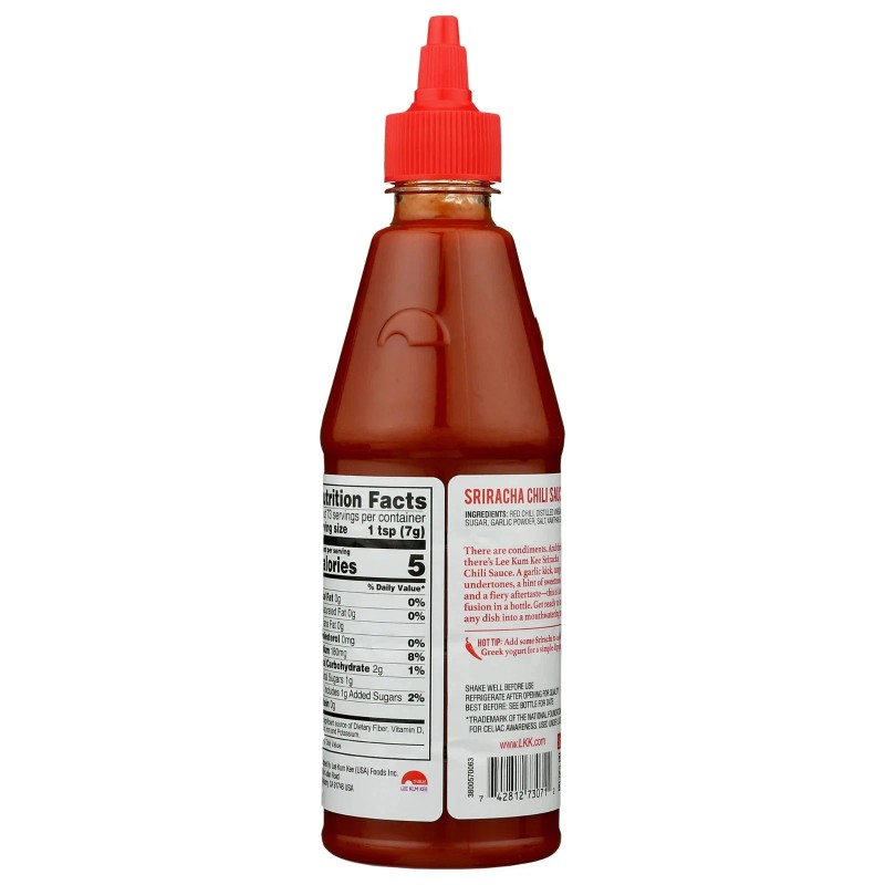 Lee Kum Kee Sriracha Chili Dipping Sauce No Preservatives Non-GMO
