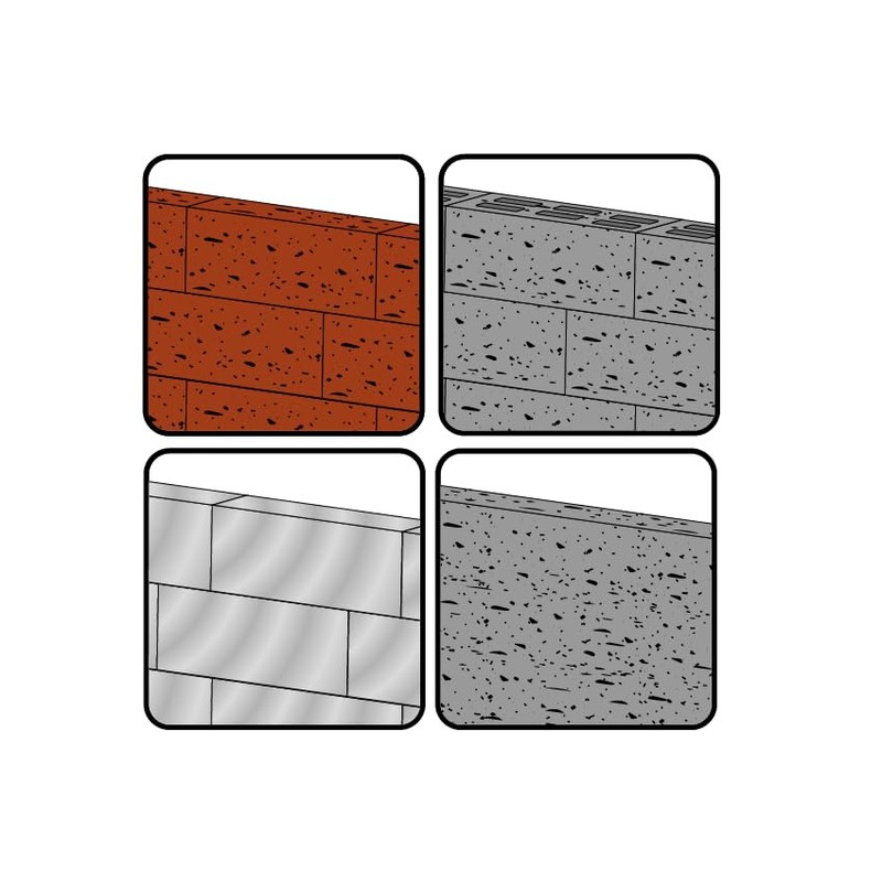 NAJDER SW13 T40 Expansion Dowels for Perforated Brick and Aerated