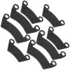 Caltric Front and Rear Brake Pads for Polaris Ranger XP