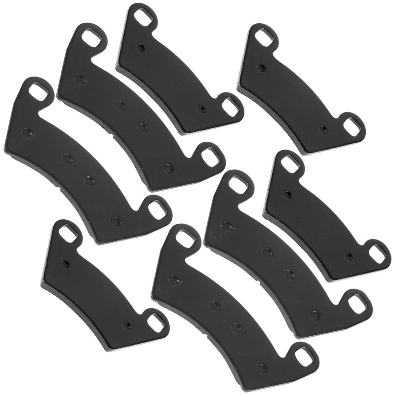 Caltric Front and Rear Brake Pads for Polaris Ranger XP