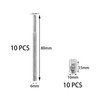 10 Sets of Furniture Connector Bolts and Barrel Nuts,Bed Bolt