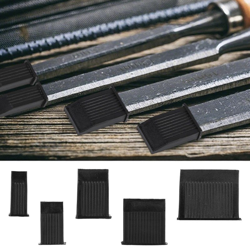 20pcs Chisel Edge Guards, 5 Specification Chisel Tip Protectors for