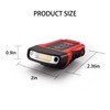 SUNREI Rechargeable Motion Sensor Clip on LED Hat Light with