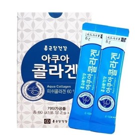 Chong Kun Dang Health Aqua Collagen 2g x 30 packets 1 box his / 아쿠아 콜라겐 2g x 30포 1박스 his