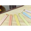 aoba Chopsticks Dishwasher Safe, Natural Wood Color Pencil Flora Yellow
