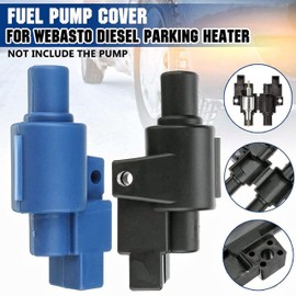 Parking Heater Fuel Pump Protection Case,Fuel Pump Bracket Cover Protector for Webasto Eberspacher Diesel Metering Pump-1Pack (Black)