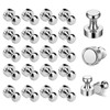 24 Pieces Neodymium Magnets, 12 x 16 mm Magnets, Strong