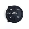 1Pair Steering Wheel Switch Buttons Controls Rubber Fit for Toyota